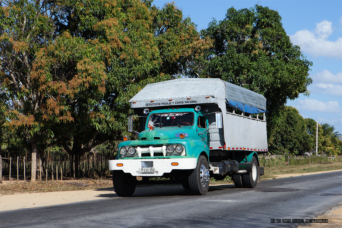 Куба, № P 018 108 — Ford F (общая модель)