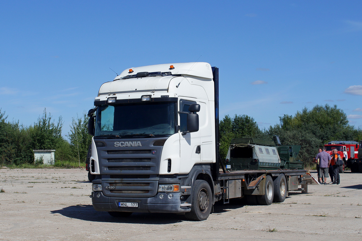 Литва, № MNL 177 — Scania ('2004) R420