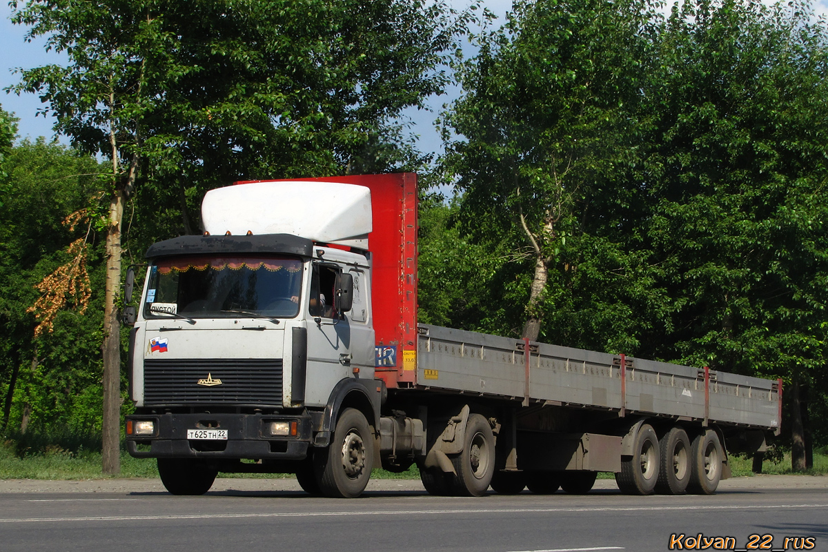 Алтайский край, № Т 625 ТН 22 — МАЗ-543203