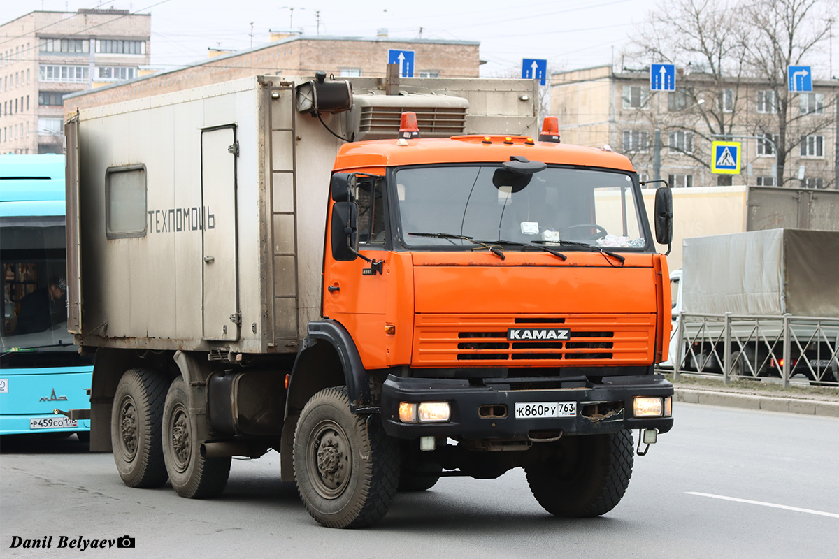 Санкт-Петербург, № К 860 РУ 763 — КамАЗ-43114-15 [43114R]