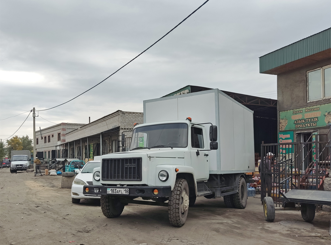 Абайская область, № 183 AFL 18 — ГАЗ-3306/3307/3309 (общая модель)