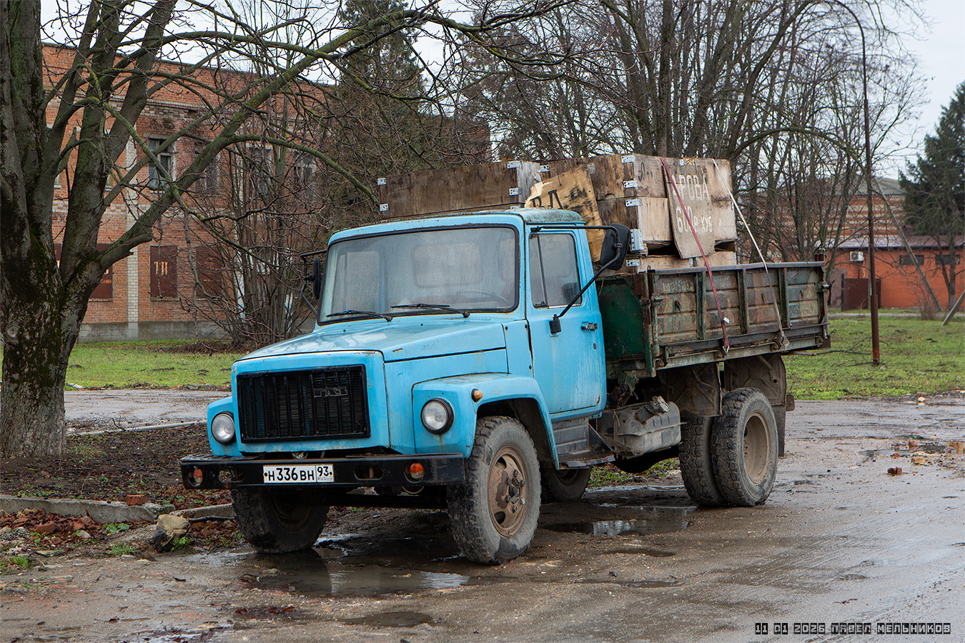Краснодарский край, № Н 336 ВН 93 — ГАЗ-33073