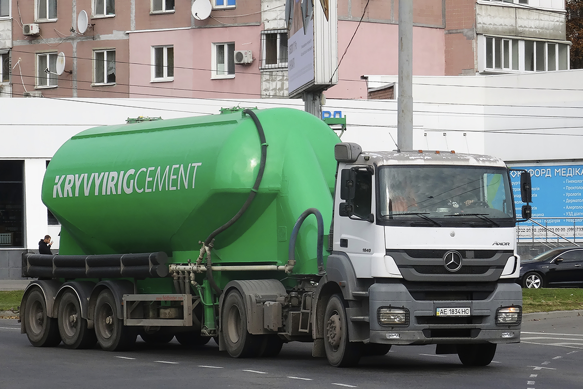 Днепропетровская область, № АЕ 1834 НС — Mercedes-Benz Axor 1840