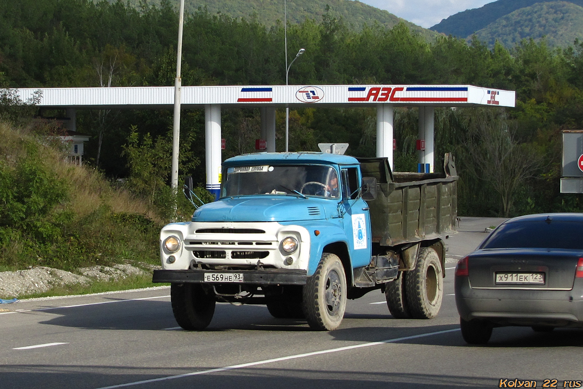 Краснодарский край, № Е 569 НЕ 93 — ЗИЛ-130 (общая модель)