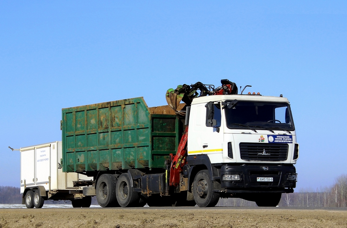 Могилёвская область, № АМ 5158-6 — МАЗ-6312B9