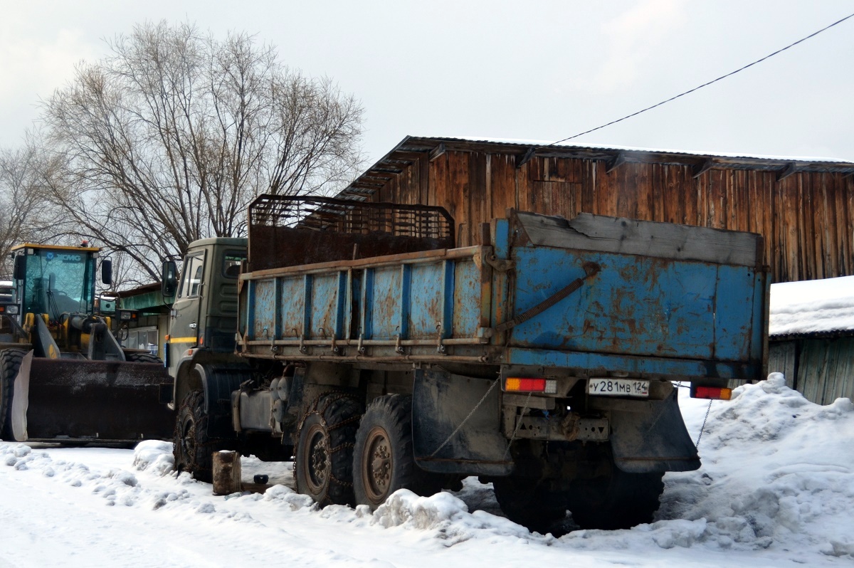 Кемеровская область, № У 281 МВ 124 — КамАЗ-4310