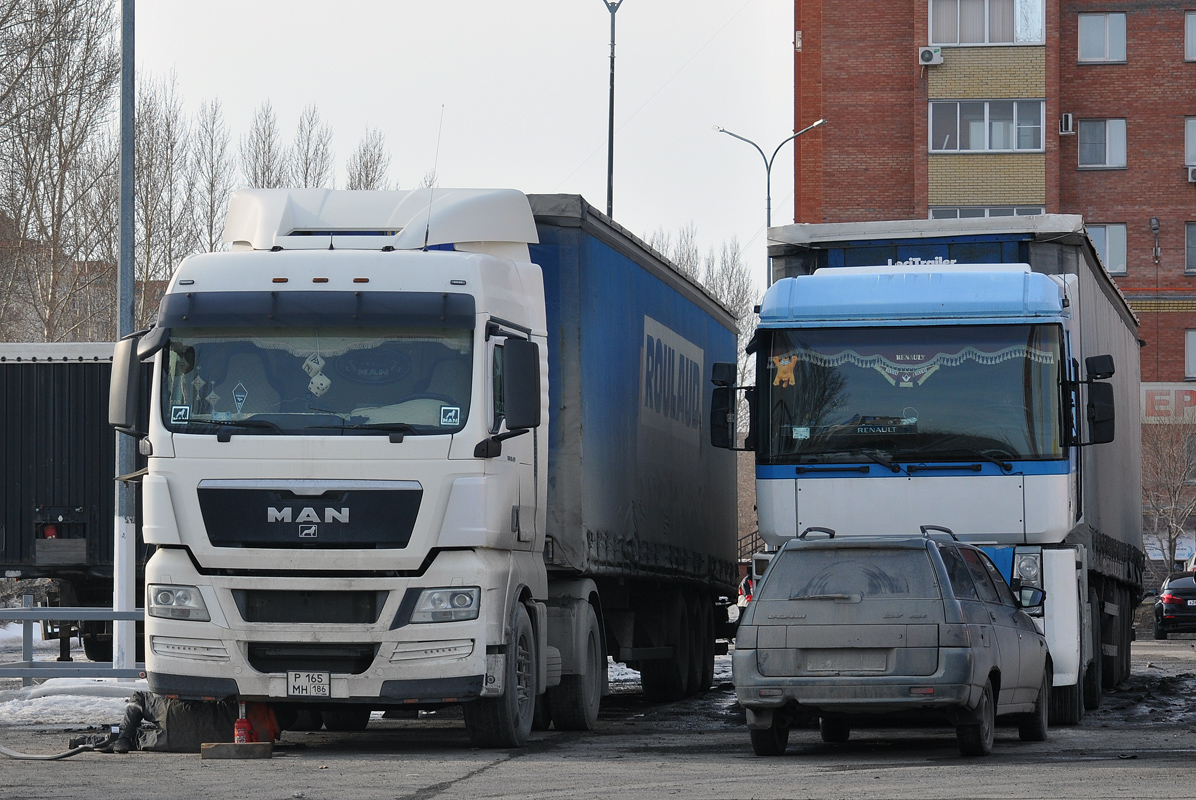 Ханты-Мансийский автоном.округ, № Р 165 МН 186 — MAN TGX ('2007) 18.400