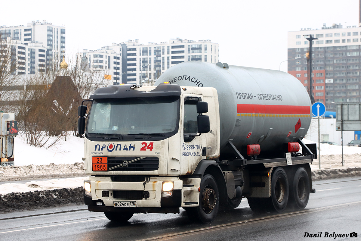 Санкт-Петербург, № В 624 ОЕ 178 — Volvo ('2006) FE