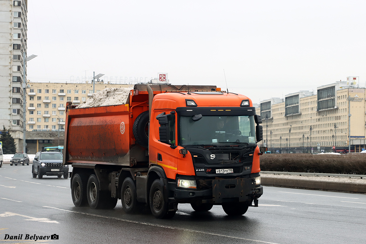 Санкт-Петербург, № У 813 РМ 198 — Scania ('2016) P440