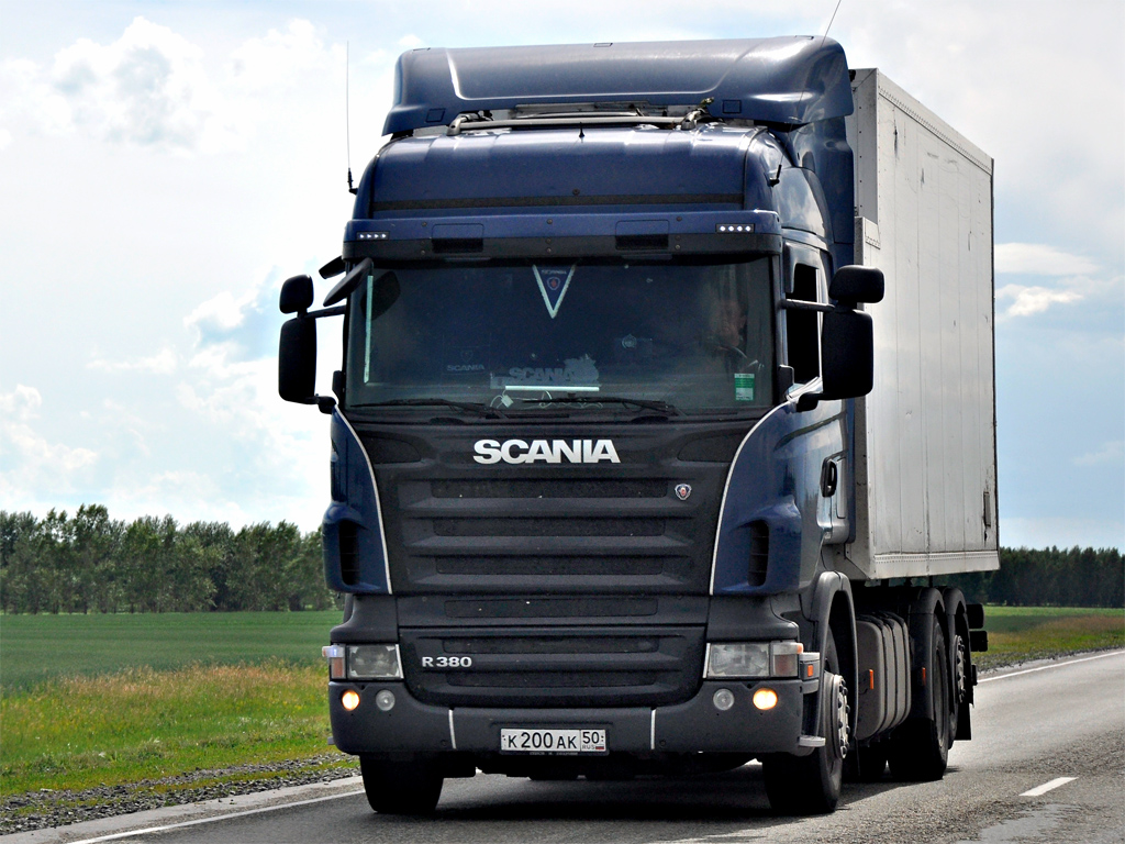 Московская область, № К 200 АК 50 — Scania ('2004) R380