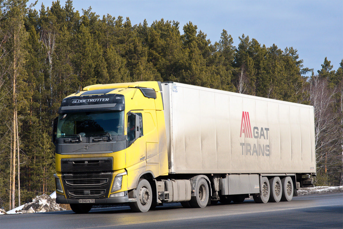 Пензенская область, № Р 046 РЕ 58 — Volvo ('2012) FH.460 [X9P]