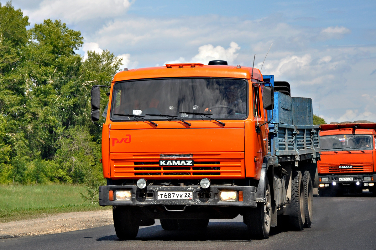 Алтайский край, № Т 687 УК 22 — КамАЗ-53215 [532150]