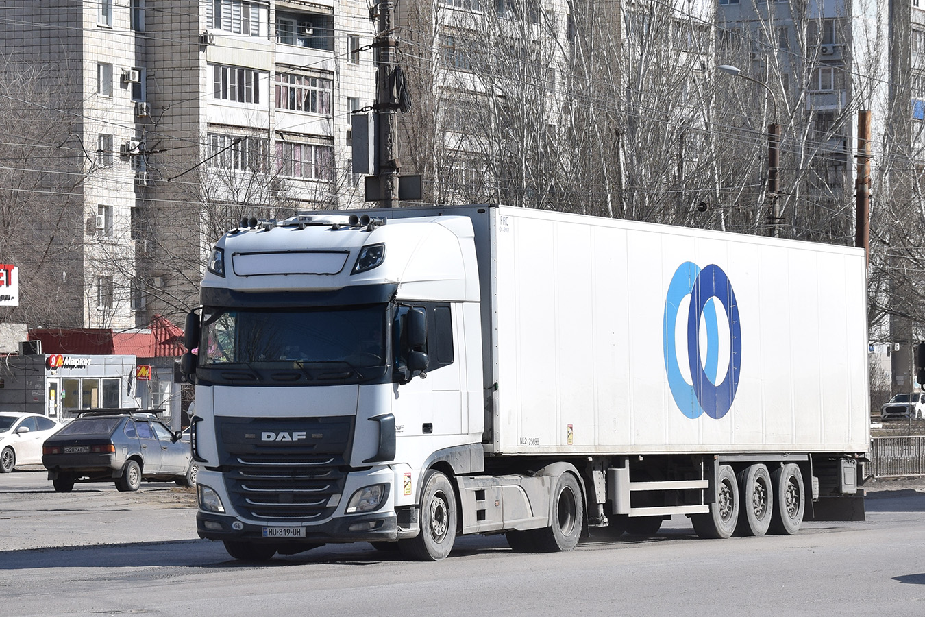 Грузия, № HU-819-UH — DAF XF Euro6 FT