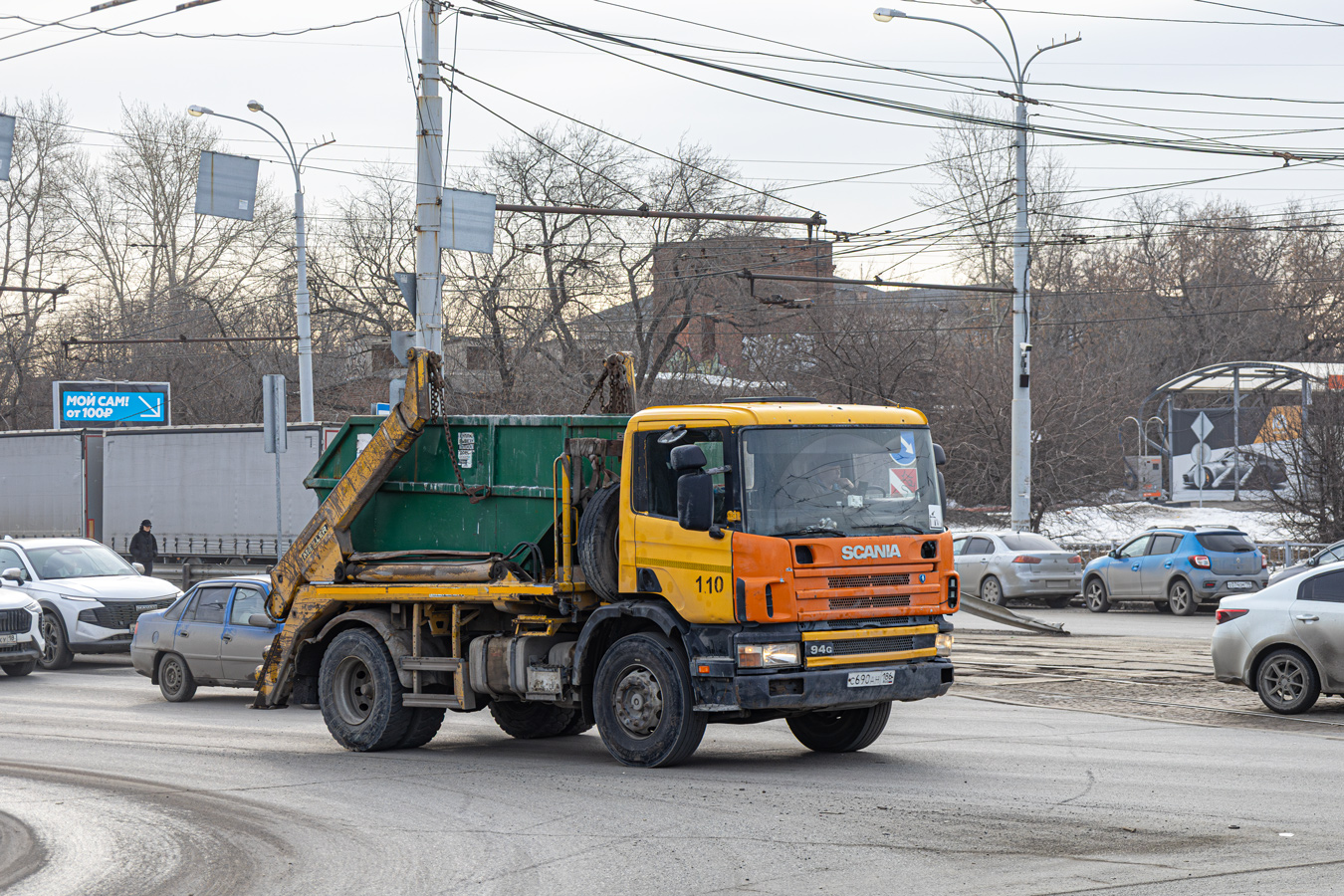 Свердловская область, № С 690 АН 186 — Scania ('1996) P94G