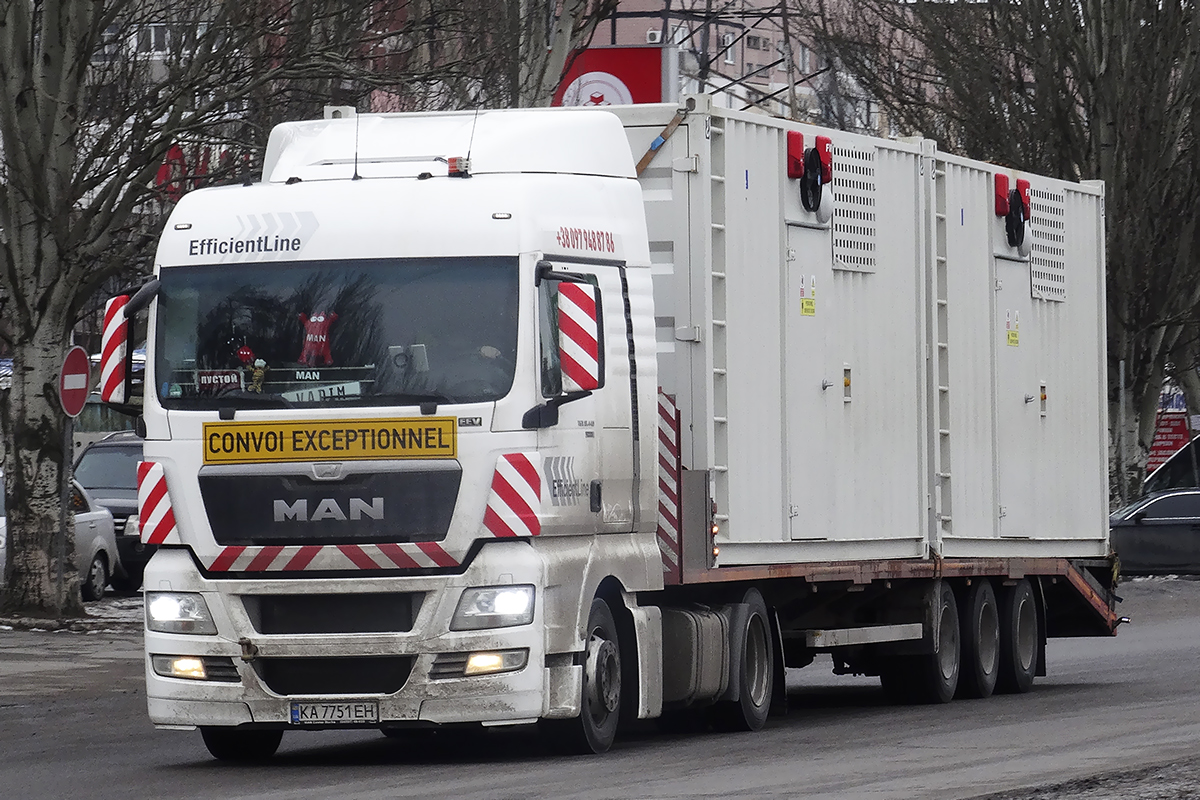 Киев, № КА 7751 ЕН — MAN TGX ('2007) 18.440
