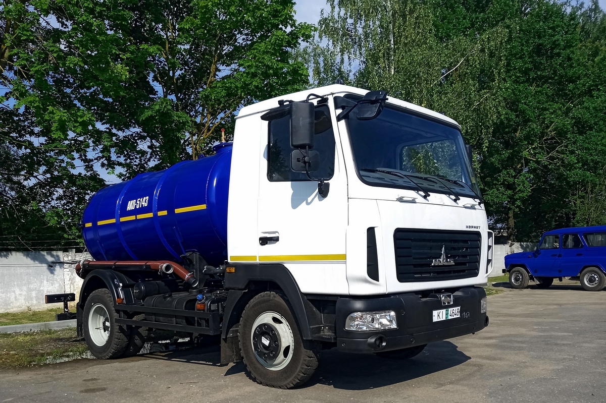 Минск, № КІ ВР 4648 — МАЗ-437121; Новая техника (Минск)