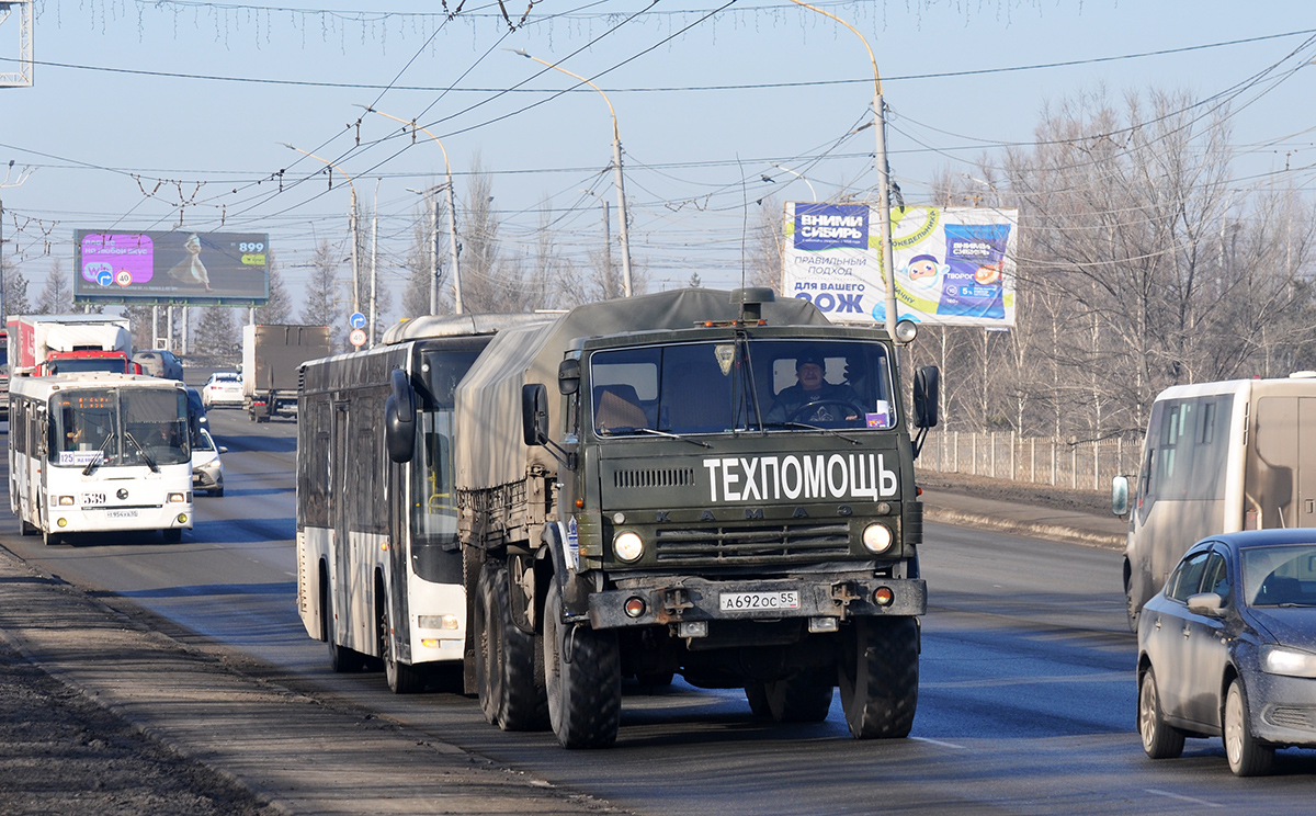 Омская область, № А 692 ОС 55 — КамАЗ-43106