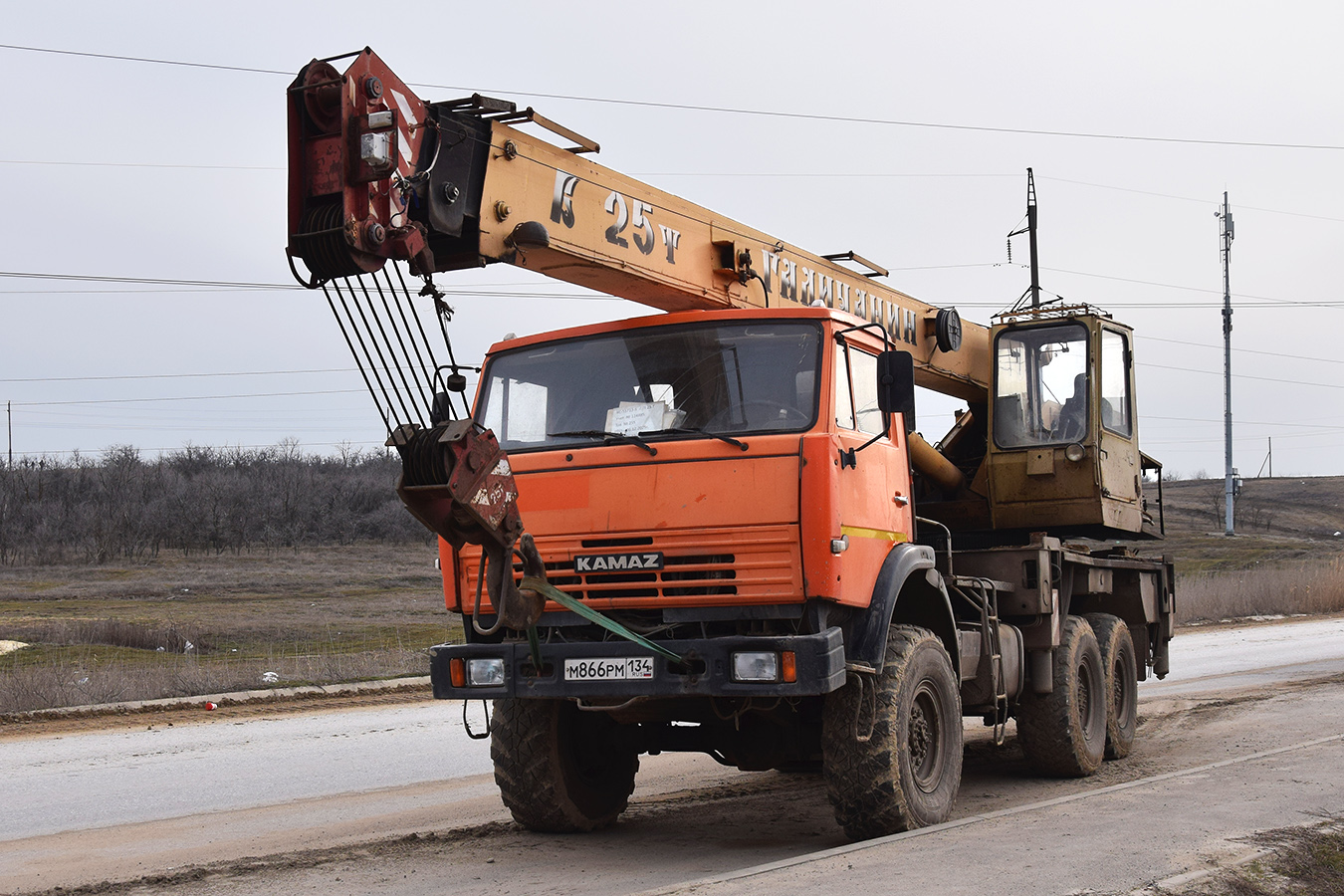 Волгоградская область, № М 866 РМ 134 — КамАЗ-43118-15 [43118R]
