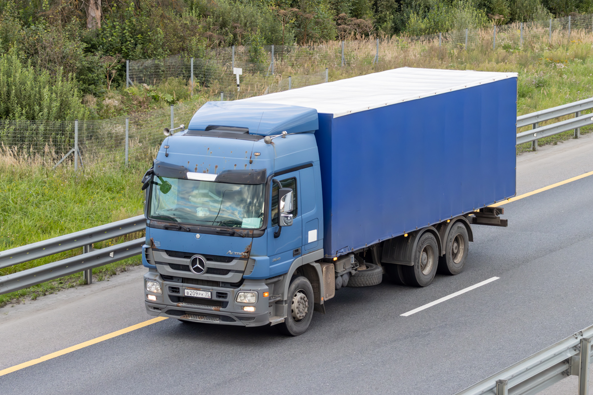 Вологодская область, № В 209 РК 35 — Mercedes-Benz Actros ('2009) 2641