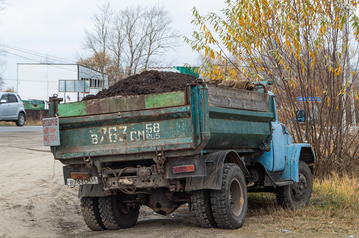 Пензенская область, № В 763 СМ 58 — ЗИЛ-495710