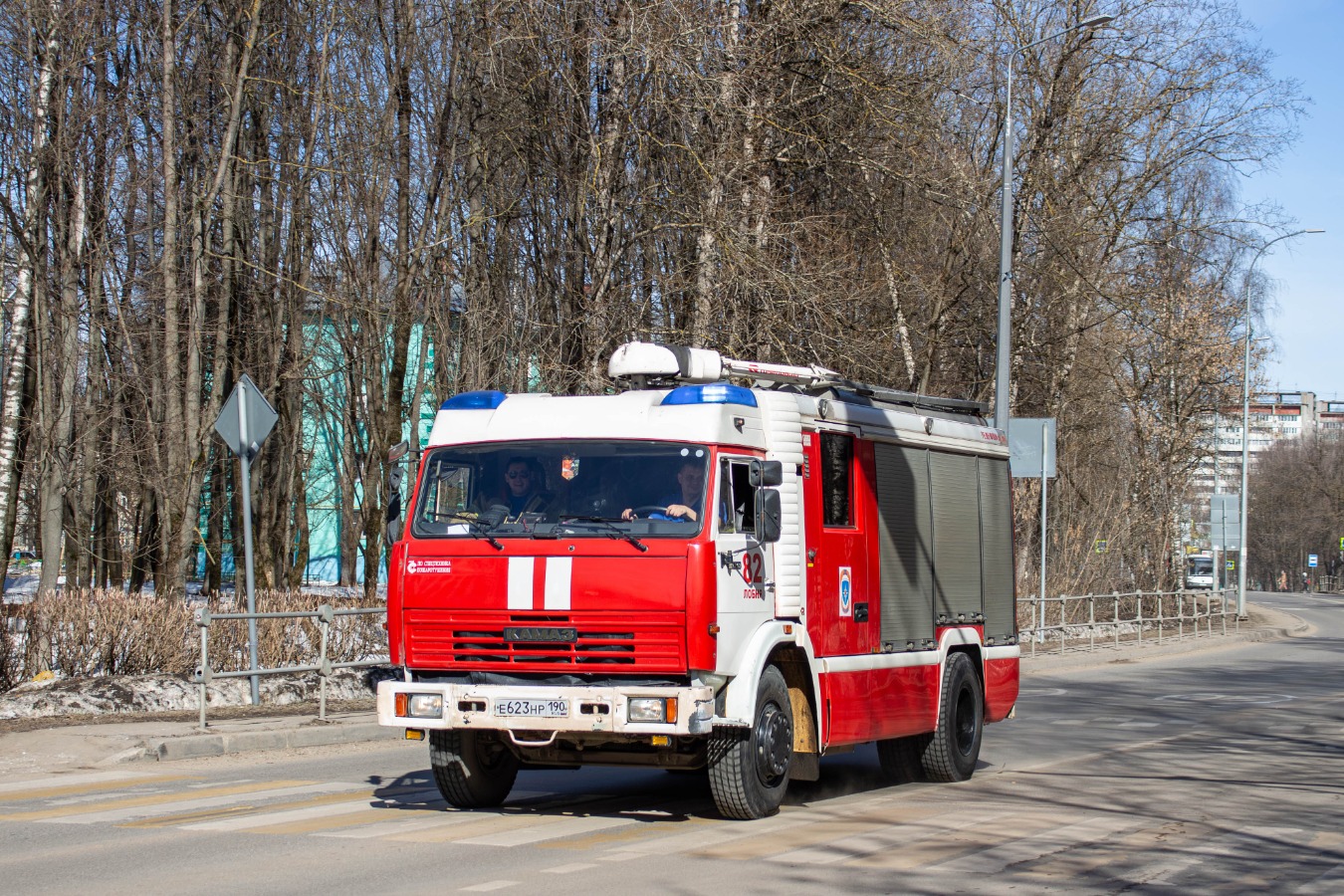 Московская область, № Е 623 НР 190 — КамАЗ-43253-A3(96)