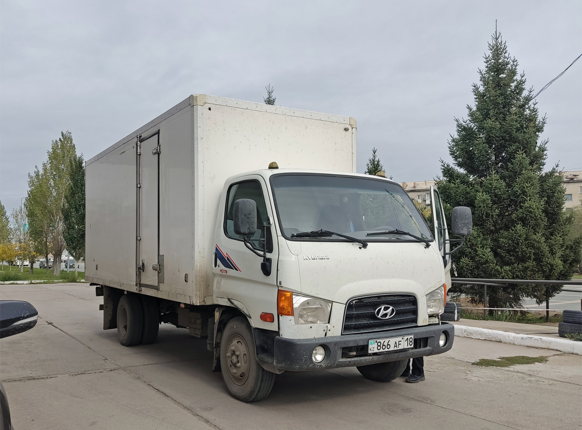 Абайская область, № 866 AF 18 — Hyundai HD78 ('2004)