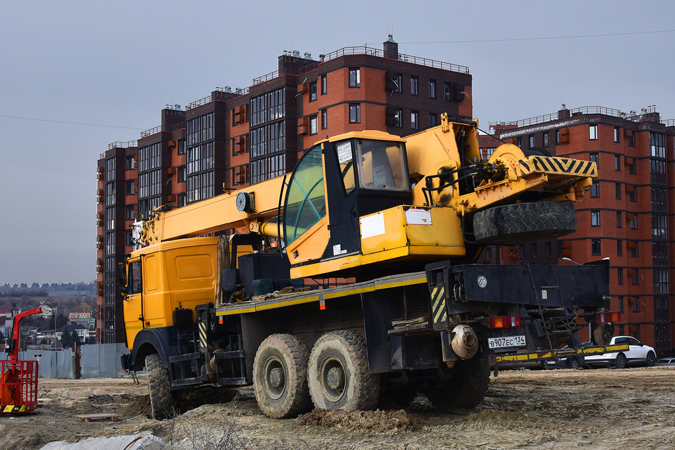 Волгоградская область, № В 907 ЕС 134 — МАЗ-6317X5
