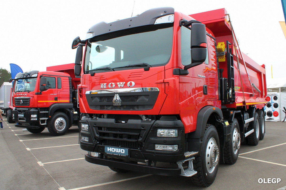 Минск, № (BY-7) Б/Н 0368 — Howo T5G ZZ3317; Минск — Выставка "БЕЛАГРО-2025"; Транспортные средства без номеров (Минск); Новая техника (Минск)