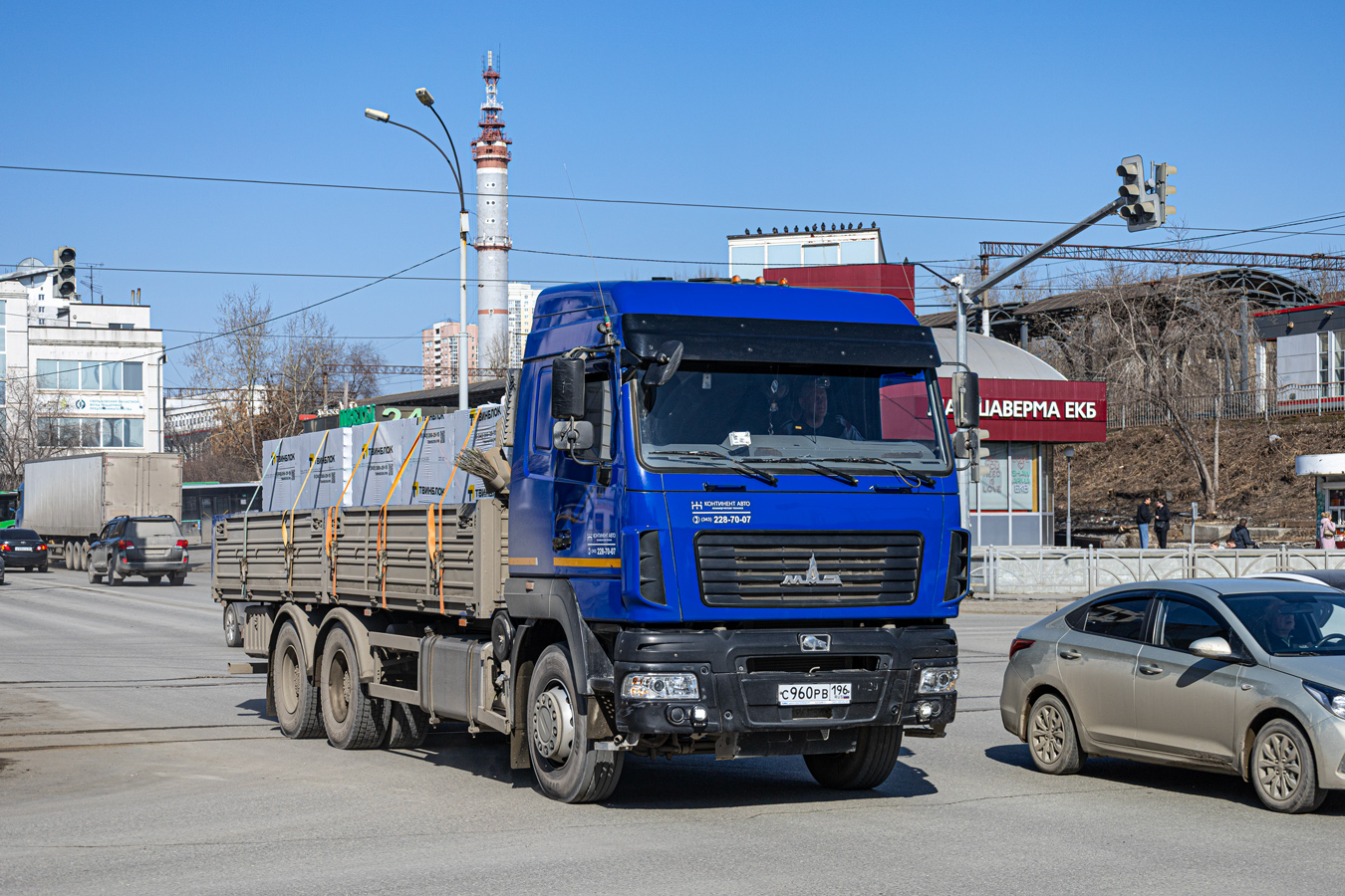 Свердловская область, № С 960 РВ 196 — МАЗ-6312C9
