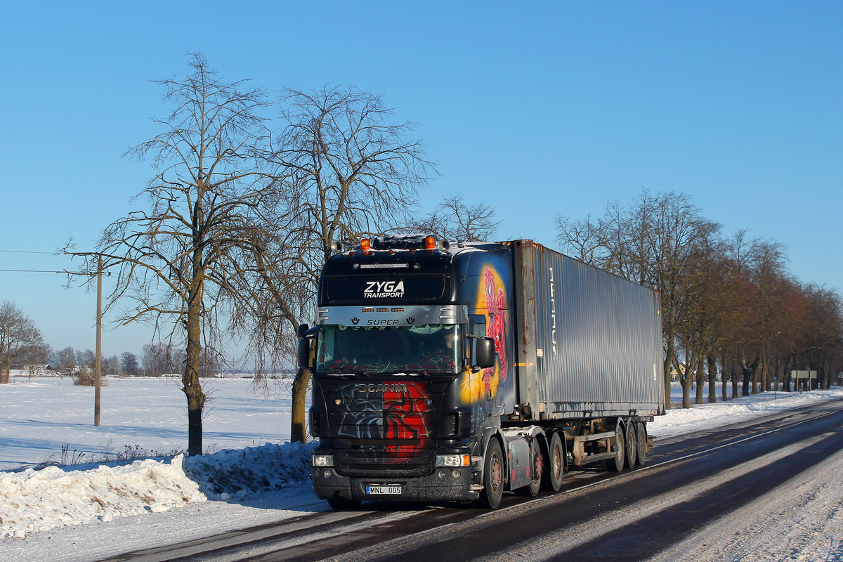 Литва, № MNL 005 — Scania ('2004) R500