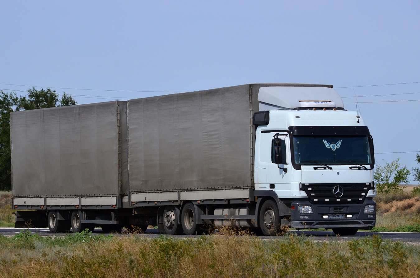 Чечня, № К 502 МТ 95 — Mercedes-Benz Actros ('2003) 2541
