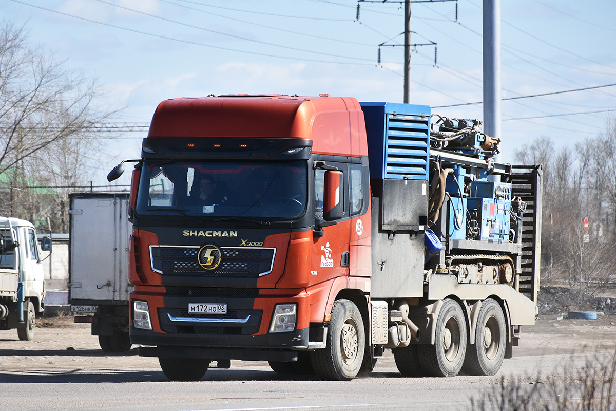 Бурятия, № М 172 НО 03 — Shaanxi Shacman X3000 SX4258