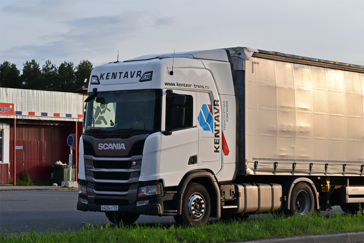Пермский край, № О 420 АУ 159 — Scania ('2016) R440