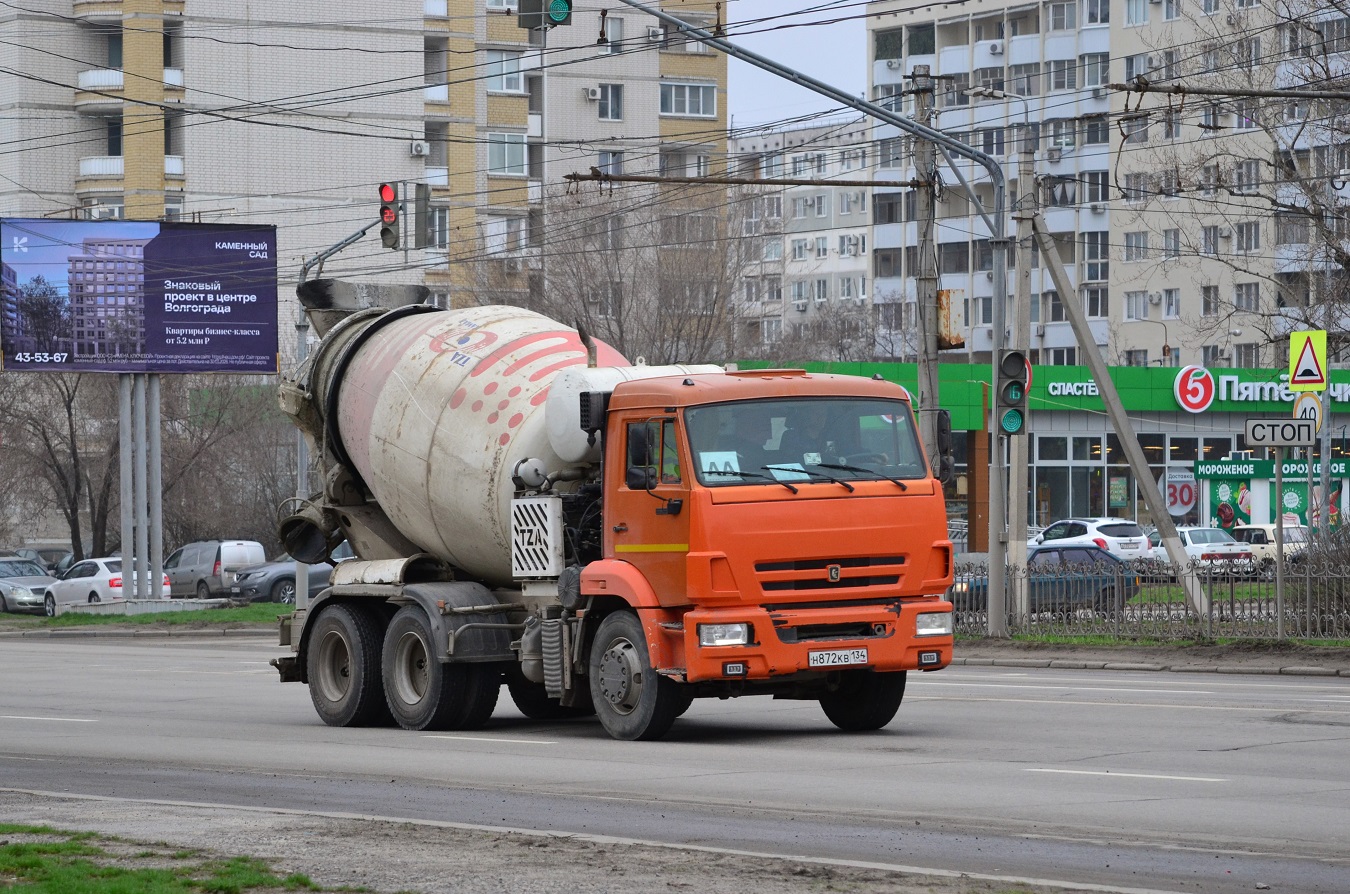 Волгоградская область, № Н 872 КВ 134 — КамАЗ-65115-A5(48)