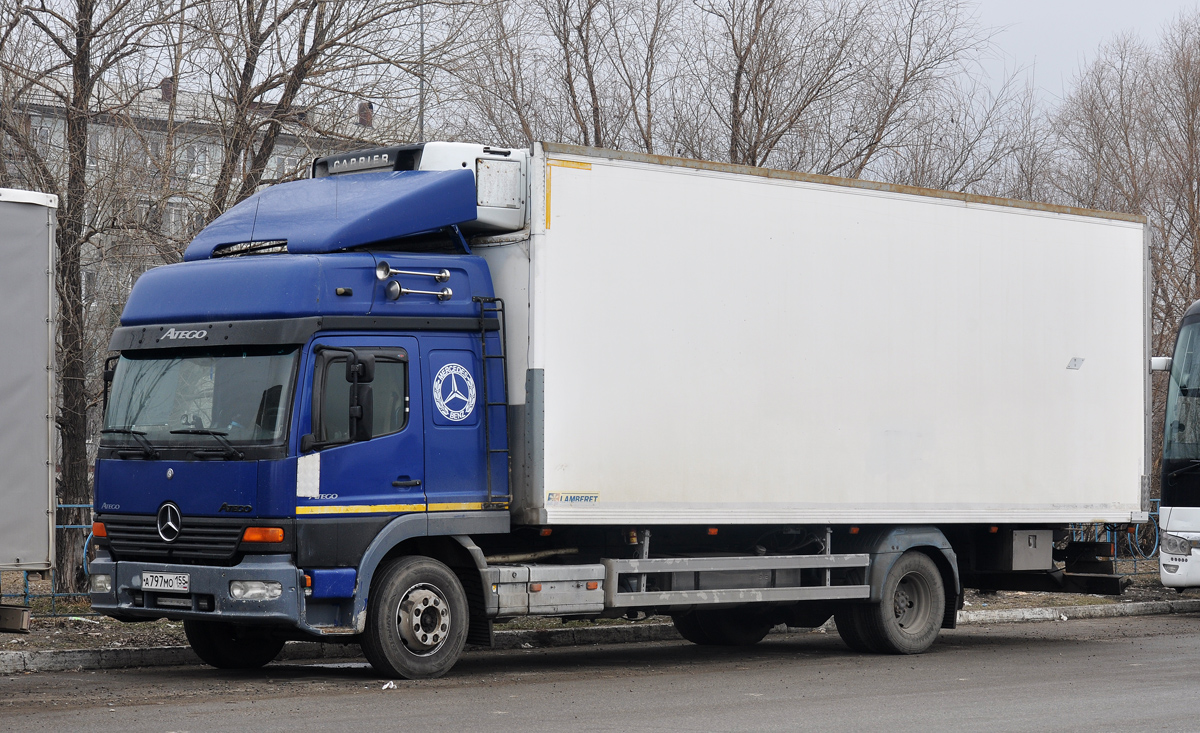 Омская область, № А 797 МО 155 — Mercedes-Benz Atego 815