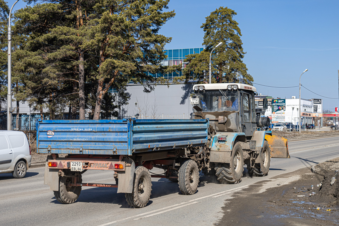 Свердловская область, № 2293 ЕВ 66 — 2ПТС-4 (общая модель)