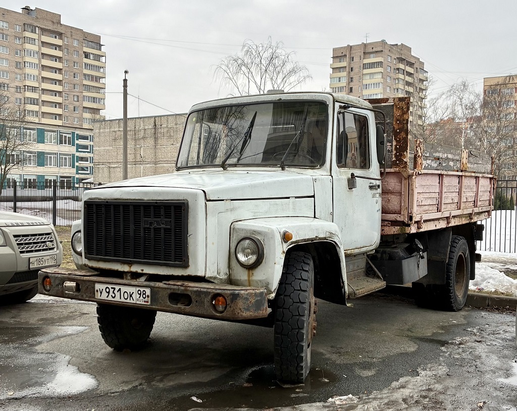 Санкт-Петербург, № У 931 ОК 98 — ГАЗ-3307