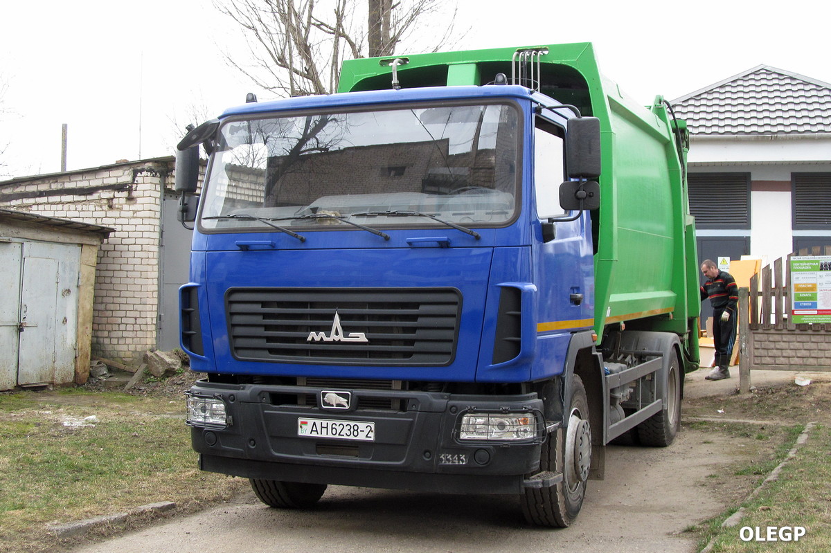 Витебская область, № АН 6238-2 — МАЗ-534025