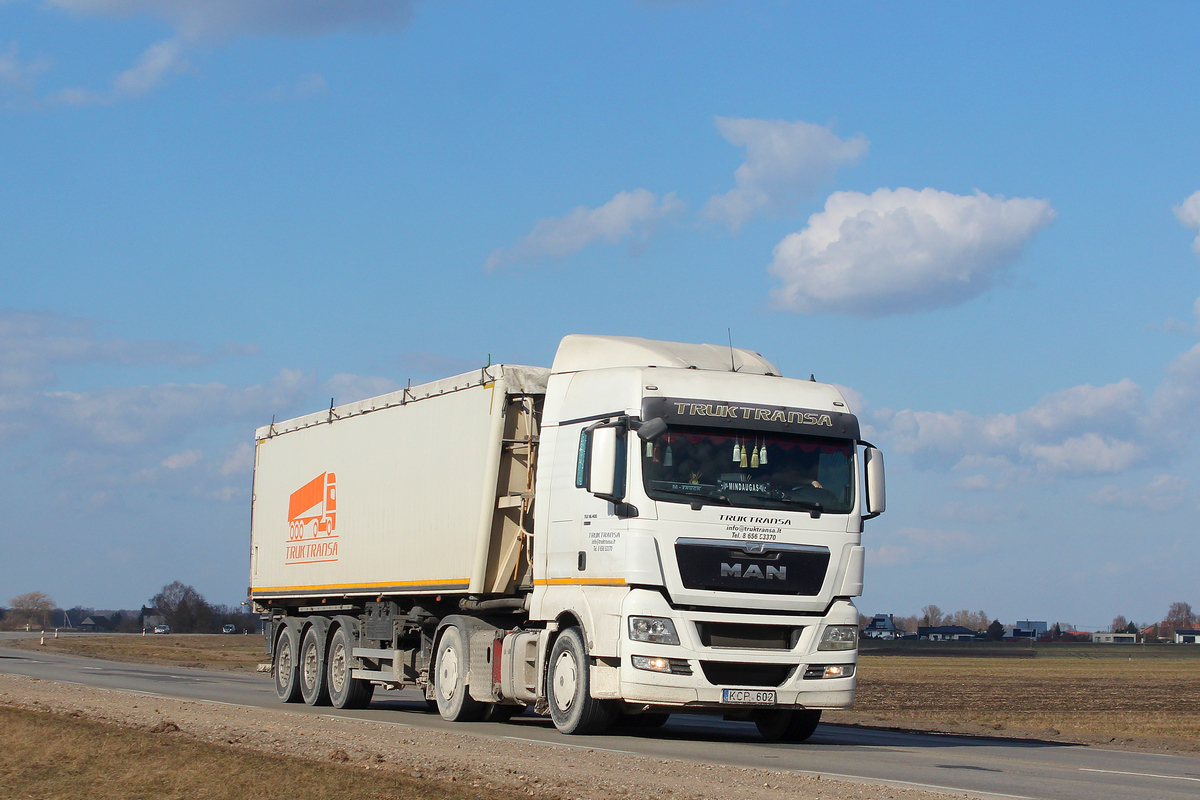 Литва, № KCP 602 — MAN TGX ('2007) 18.400