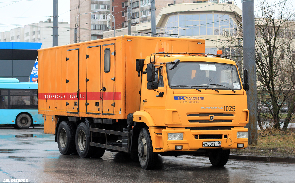 Санкт-Петербург, № 1025 — КамАЗ-65115-L4(19)
