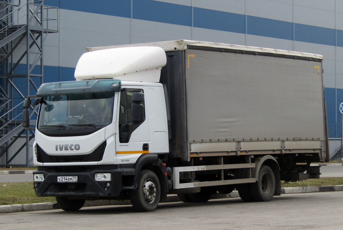 Тульская область, № Х 214 ЕМ 71 — IVECO EuroCargo ('2015)