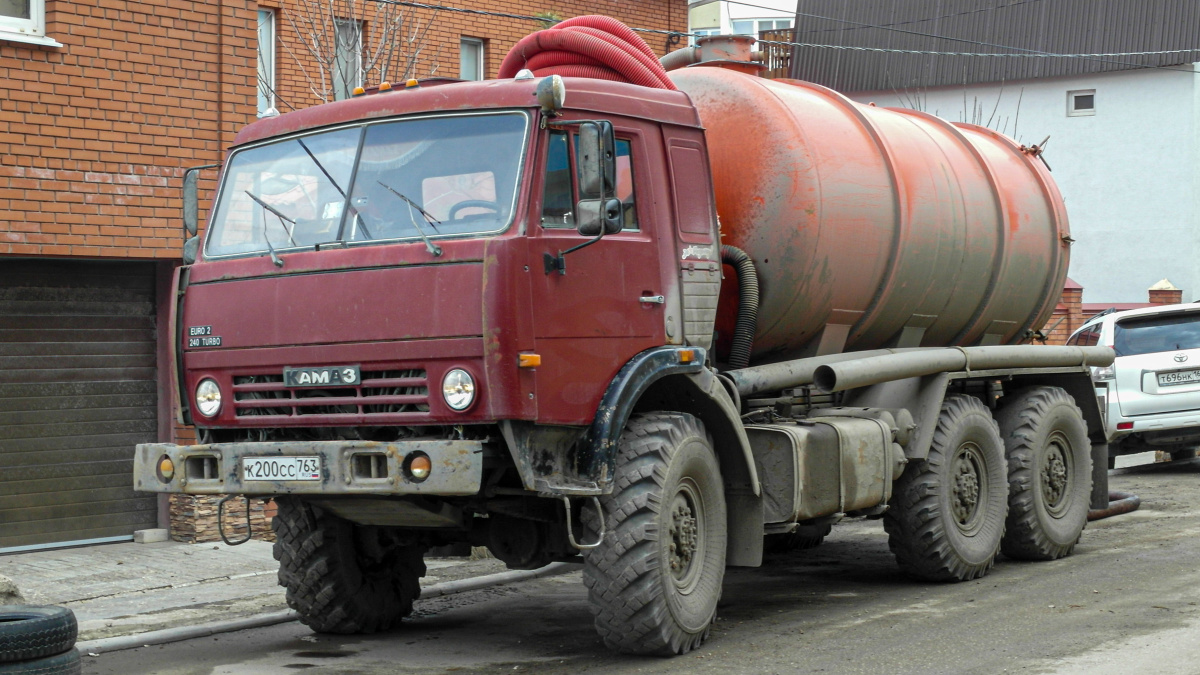 Самарская область, № К 200 СС 763 — КамАЗ-43101