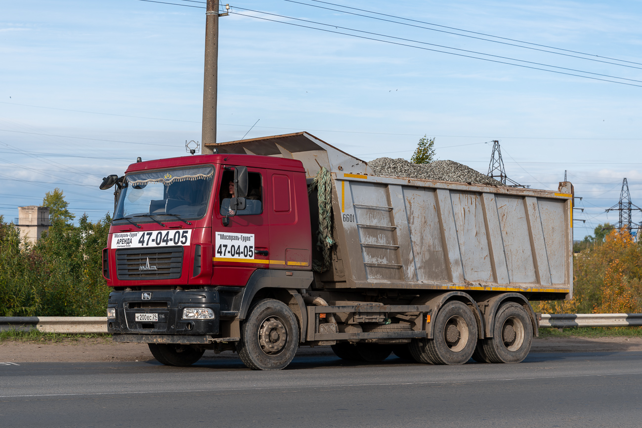 Архангельская область, № 6601 — МАЗ-6501B9