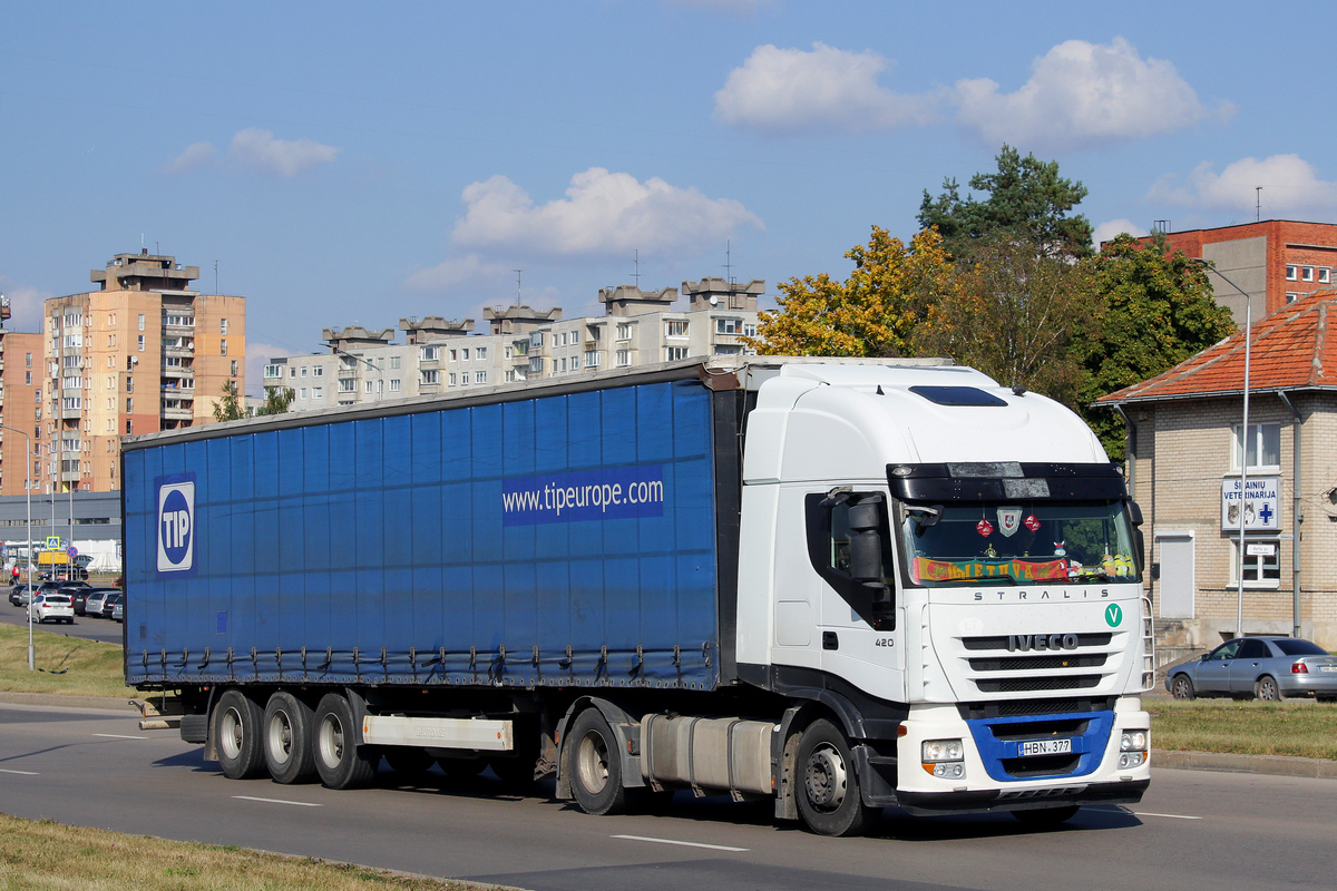 Литва, № HBN 377 — IVECO Stralis ('2007) 420