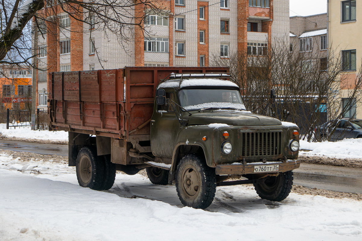 Вологодская область, № О 760 ТТ 35 — ГАЗ-52/53 (общая модель)