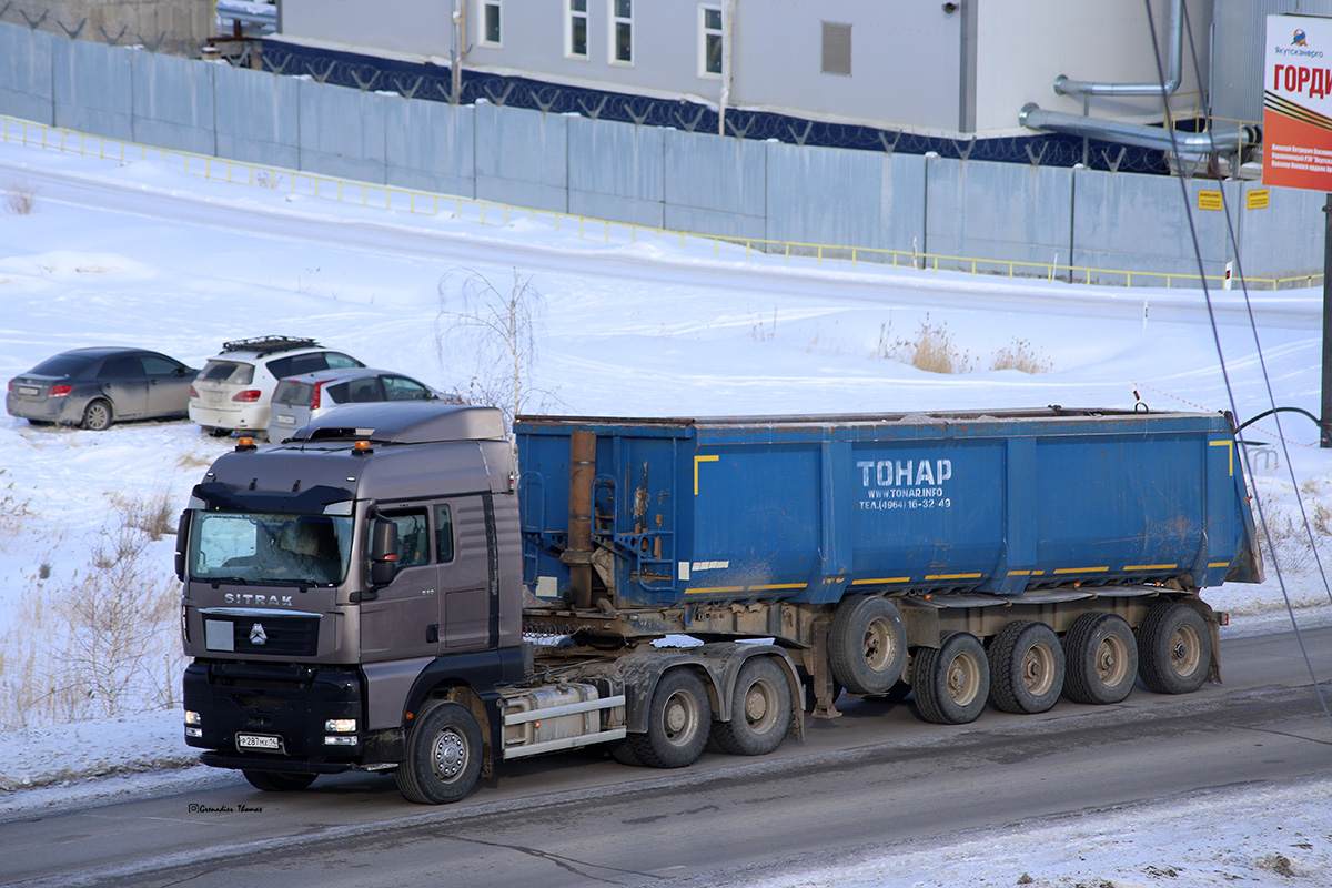 Саха (Якутия), № Р 287 МХ 14 — Sitrak C7H ZZ4256