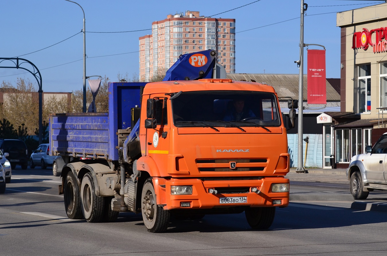 Волгоградская область, № В 083 ВО 134 — КамАЗ-65115-A4(23)