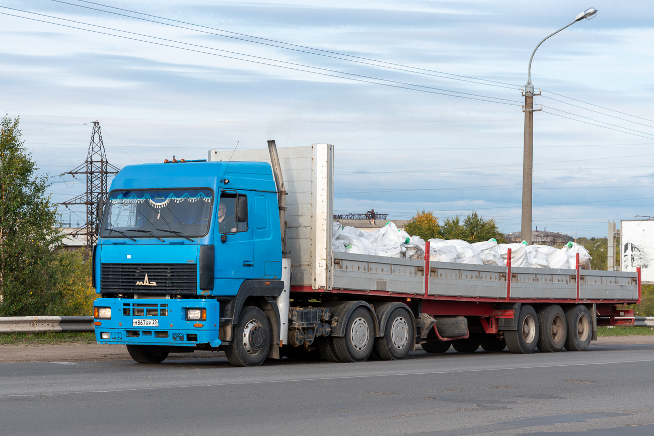 Архангельская область, № М 867 ВР 29 — МАЗ-643008