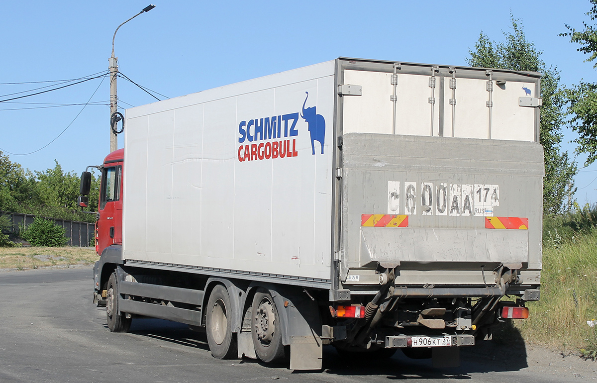 Челябинская область, № Н 906 КТ 37 — MAN TGA 26.350