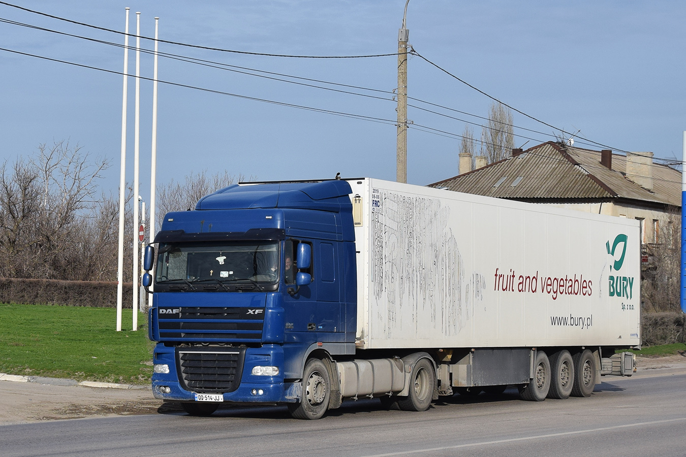 Грузия, № QQ-514-JJ — DAF XF105 FT